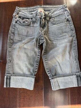 True Religion skinny jorts